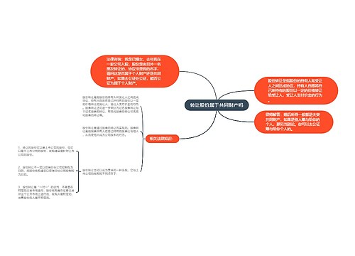 转让股份属于共同财产吗