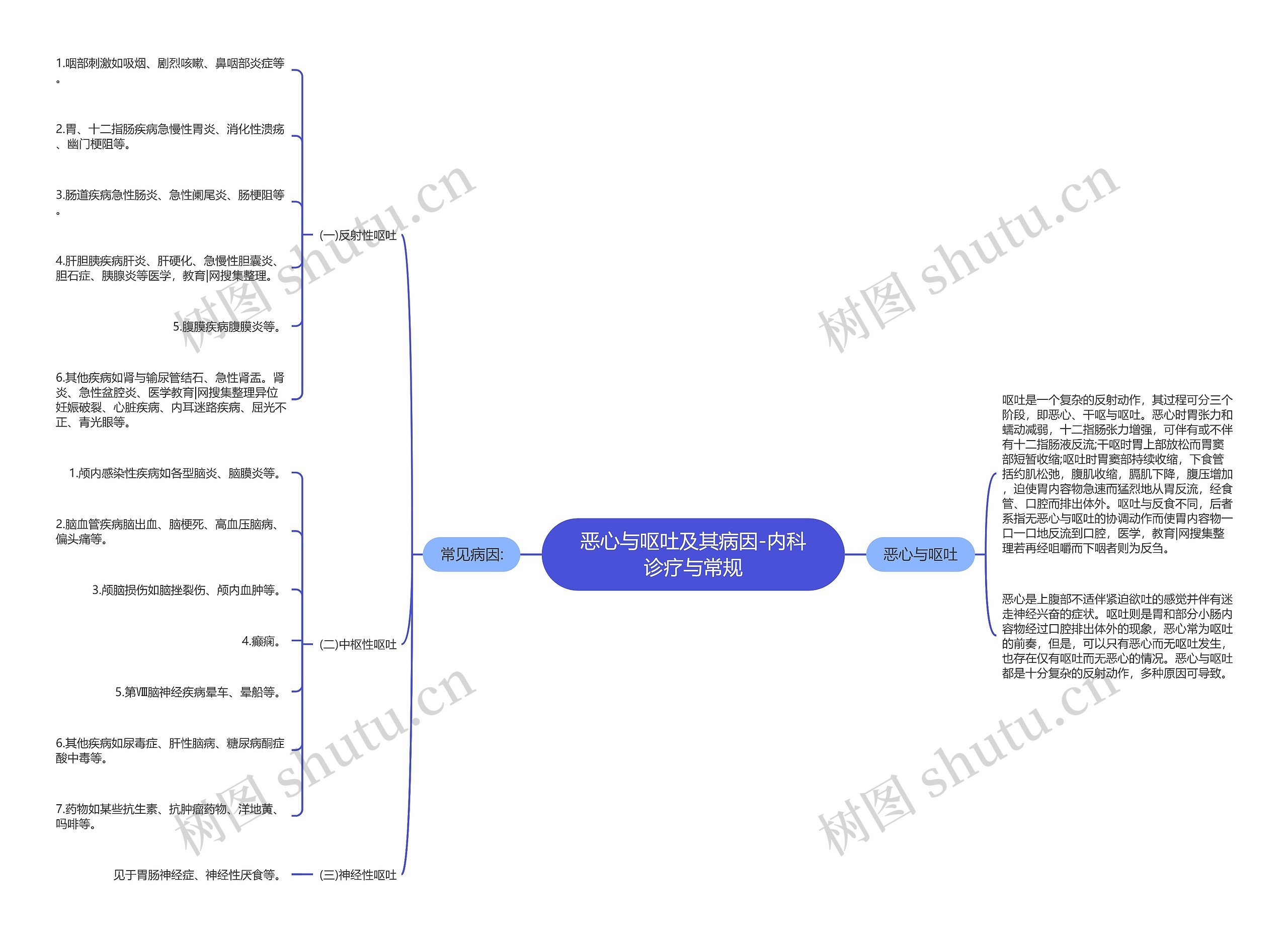 恶心与呕吐及其病因-内科诊疗与常规