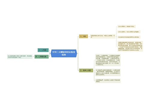 针对二尖瓣狭窄的实验室检查