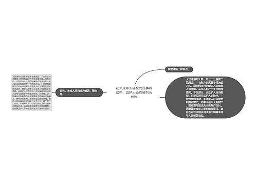 在未成年人侵权的民事诉讼中，监护人也应被列为被告