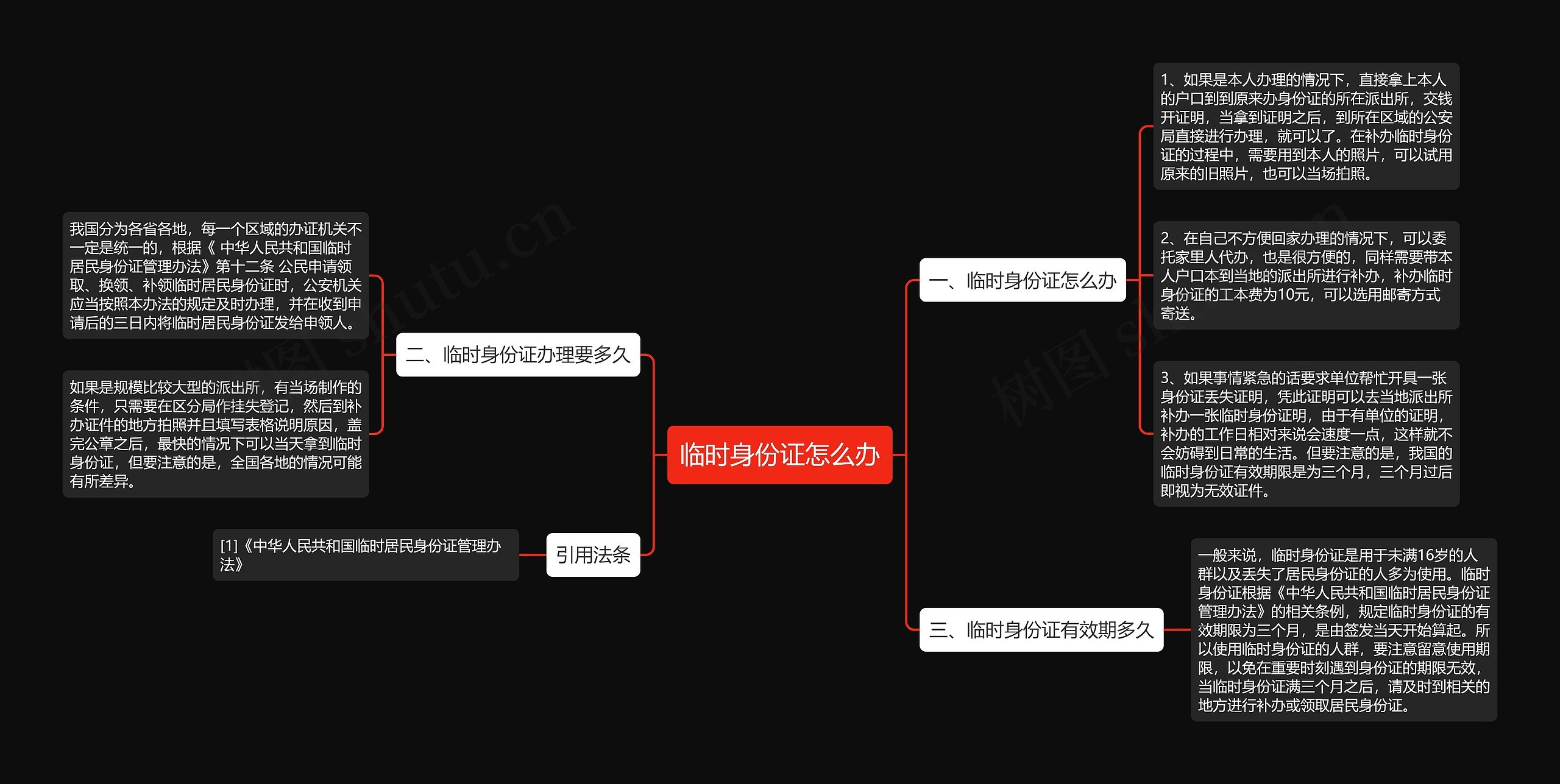 临时身份证怎么办