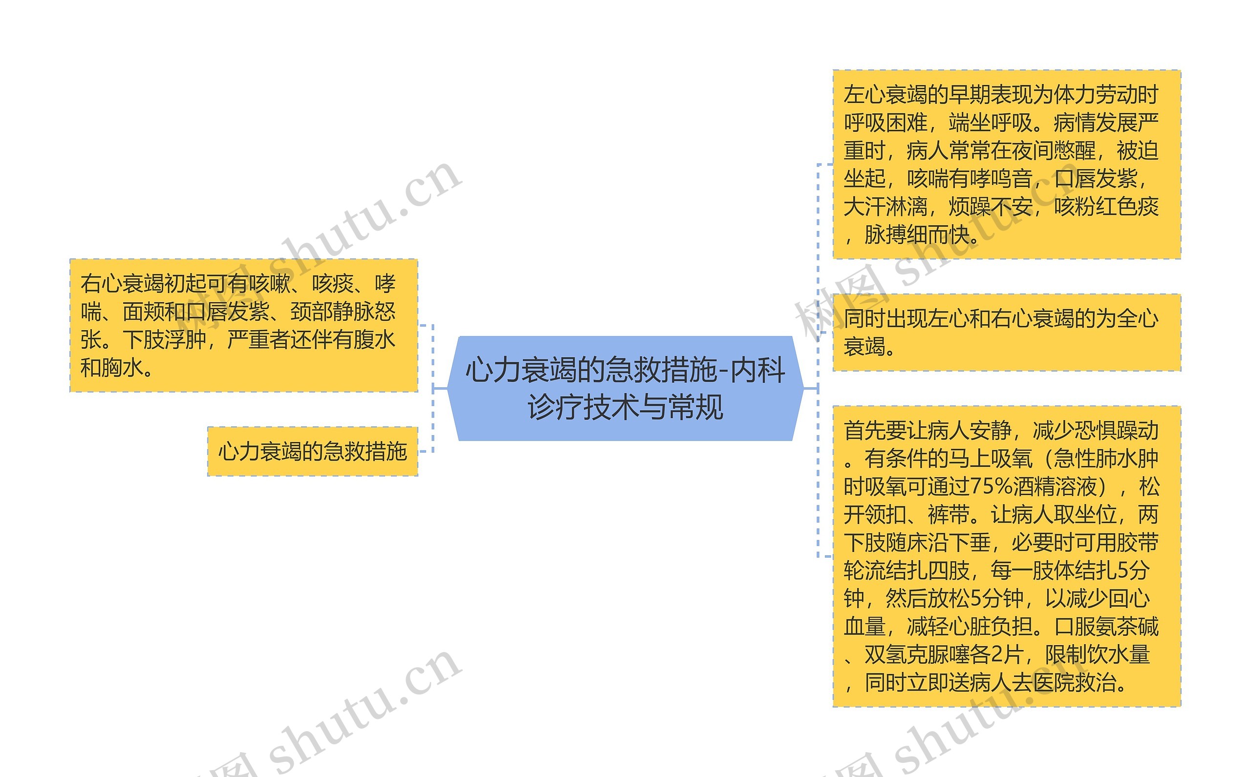 心力衰竭的急救措施-内科诊疗技术与常规