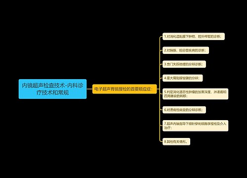 内镜超声检查技术-内科诊疗技术和常规