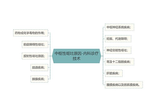 中枢性呕吐原因-内科诊疗技术