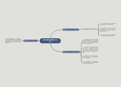 北京办暂住证需要什么手续