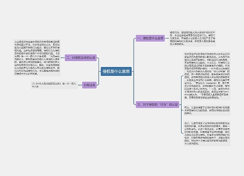 侵权是什么意思