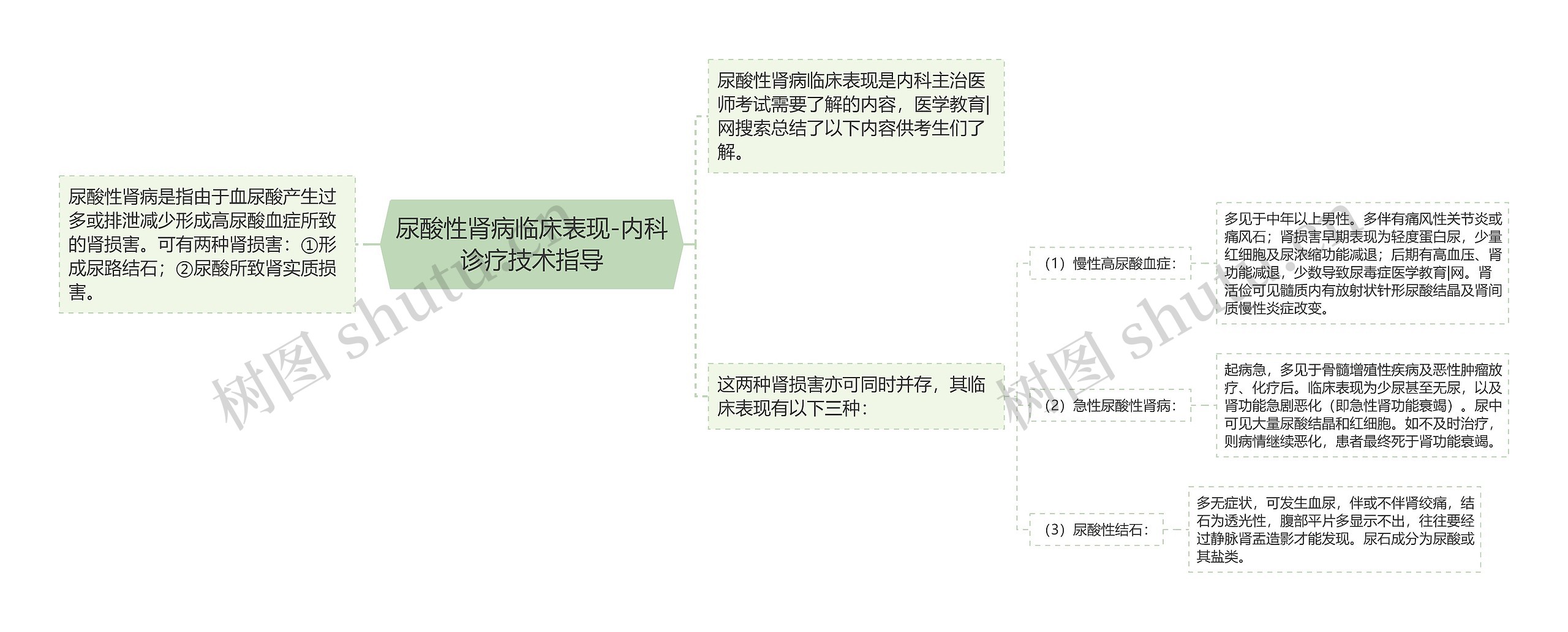 尿酸性肾病临床表现-内科诊疗技术指导