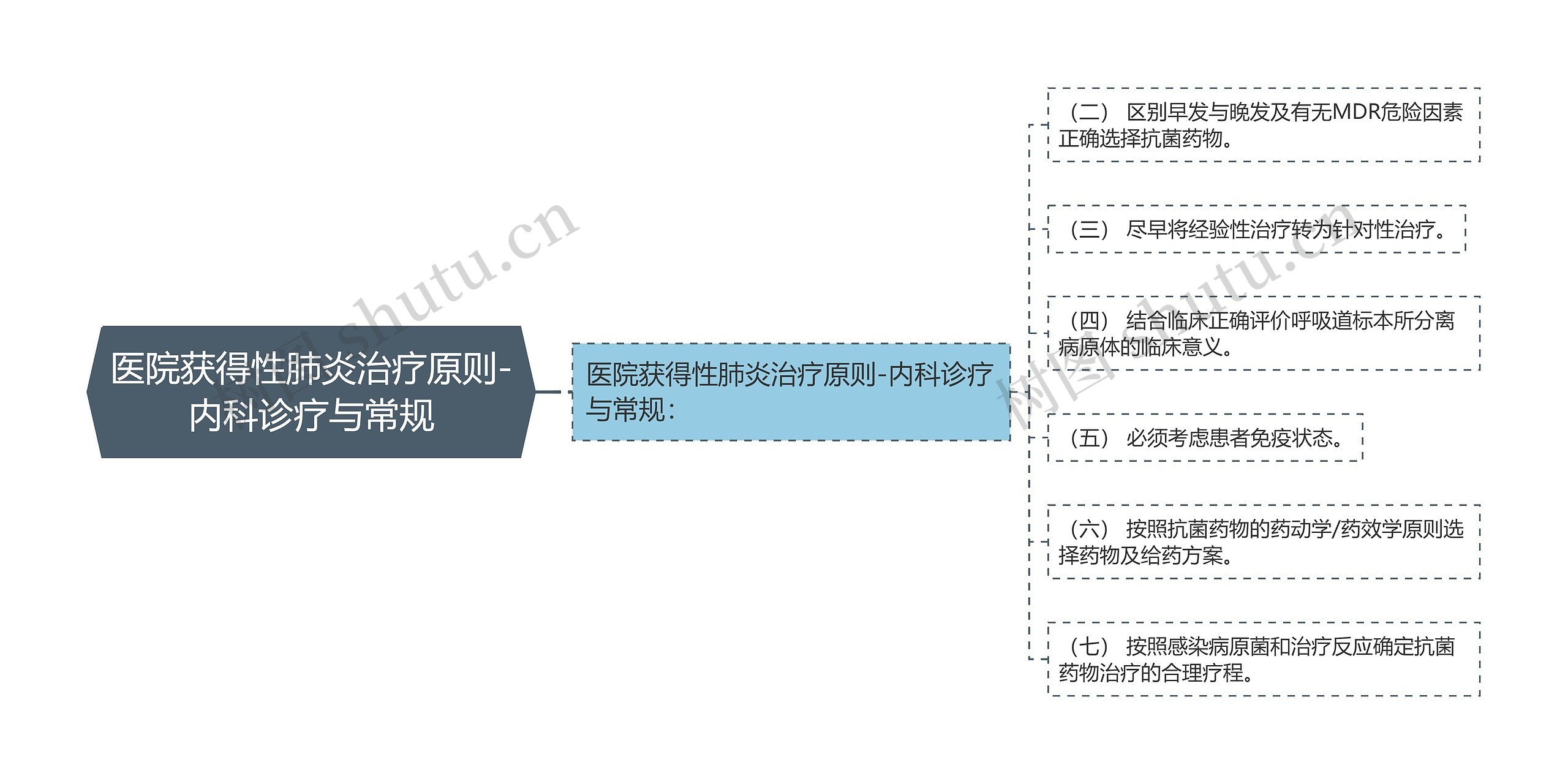 医院获得性肺炎治疗原则-内科诊疗与常规