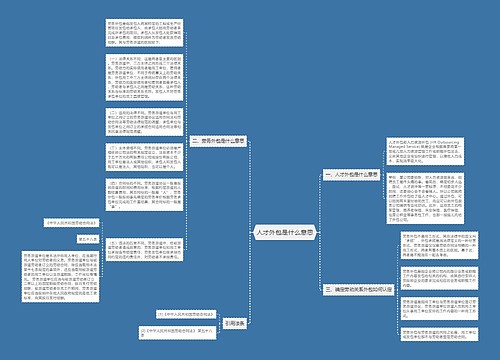 人才外包是什么意思
