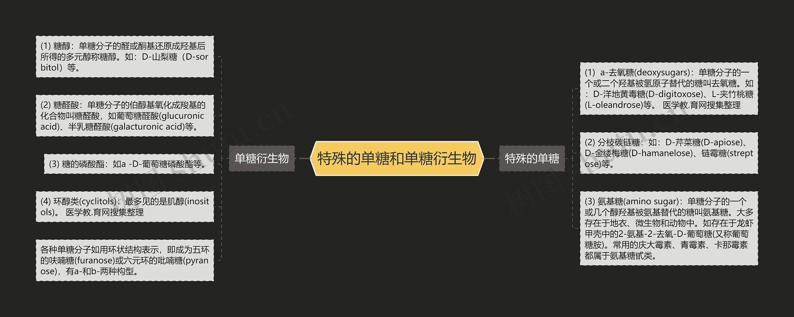 特殊的单糖和单糖衍生物 特殊的单糖和单糖衍生物