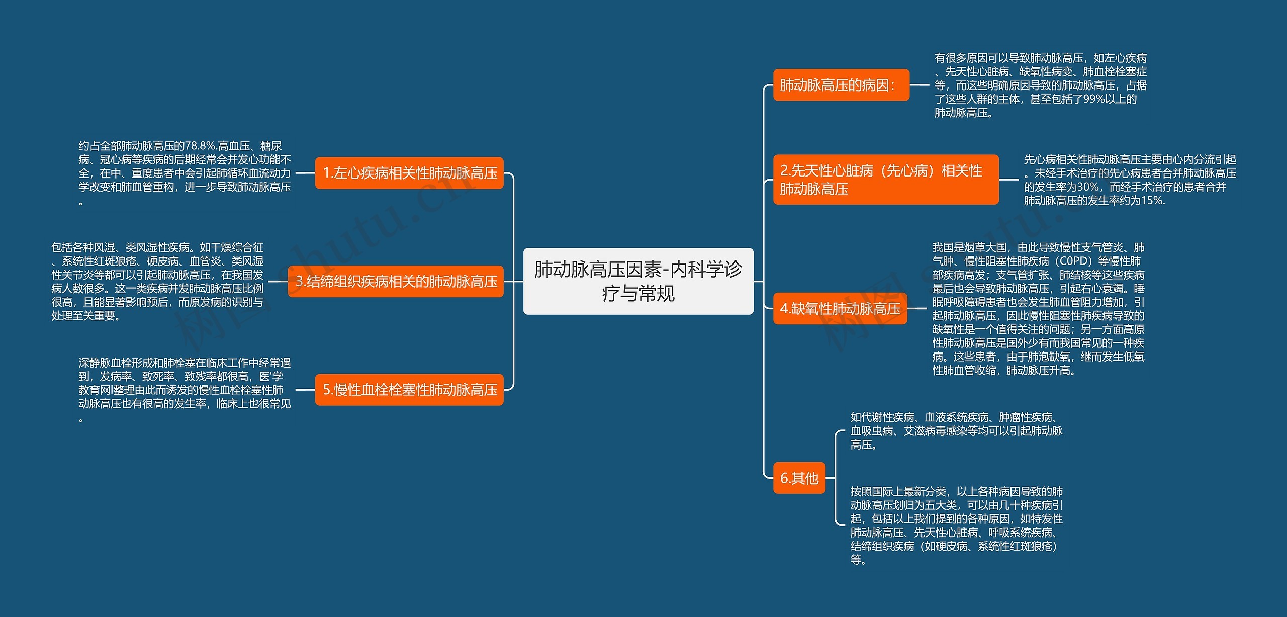 肺动脉高压因素-内科学诊疗与常规