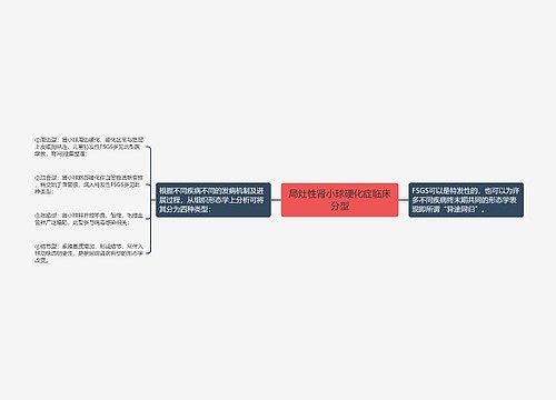 局灶性肾小球硬化症临床分型