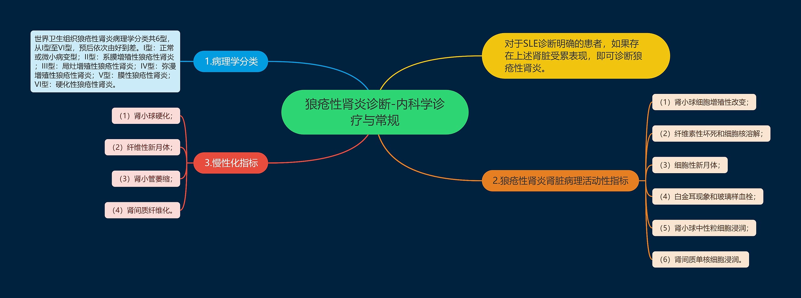 狼疮性肾炎诊断-内科学诊疗与常规