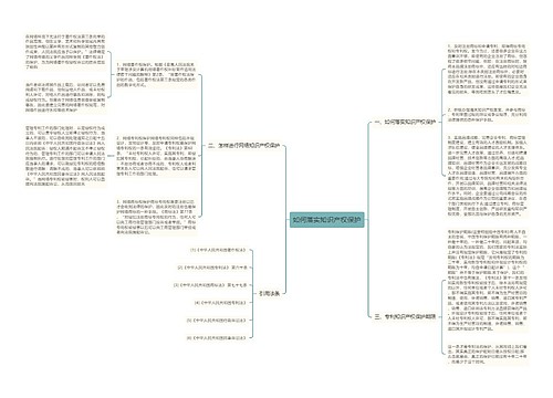 如何落实知识产权保护