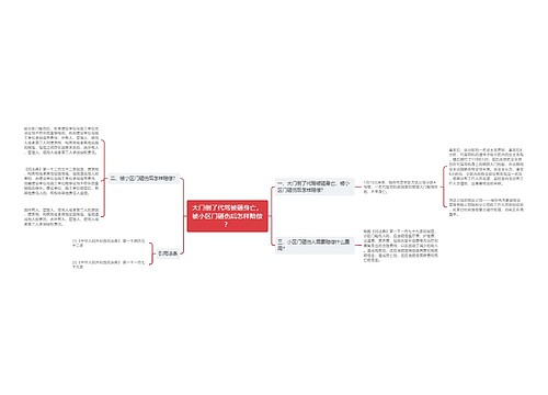 大门倒了代驾被砸身亡，被小区门砸伤后怎样赔偿？