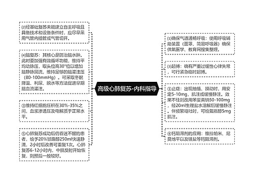 高级心肺复苏-内科指导