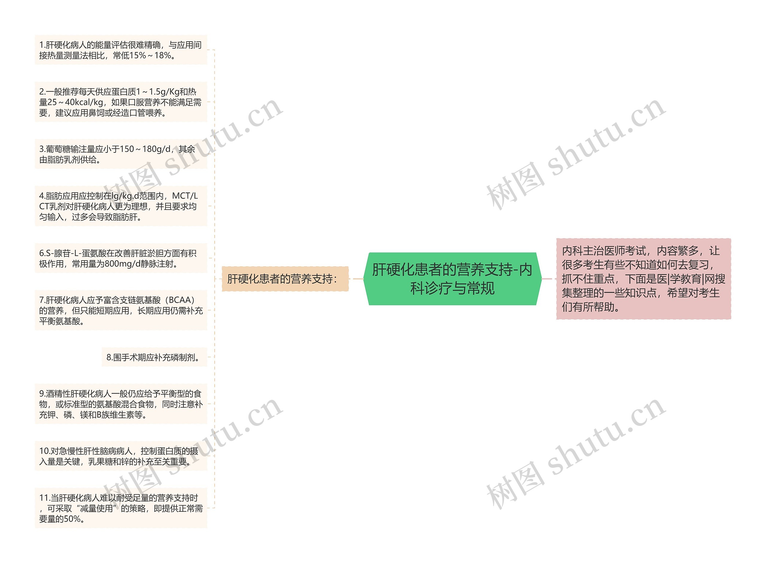 肝硬化患者的营养支持-内科诊疗与常规