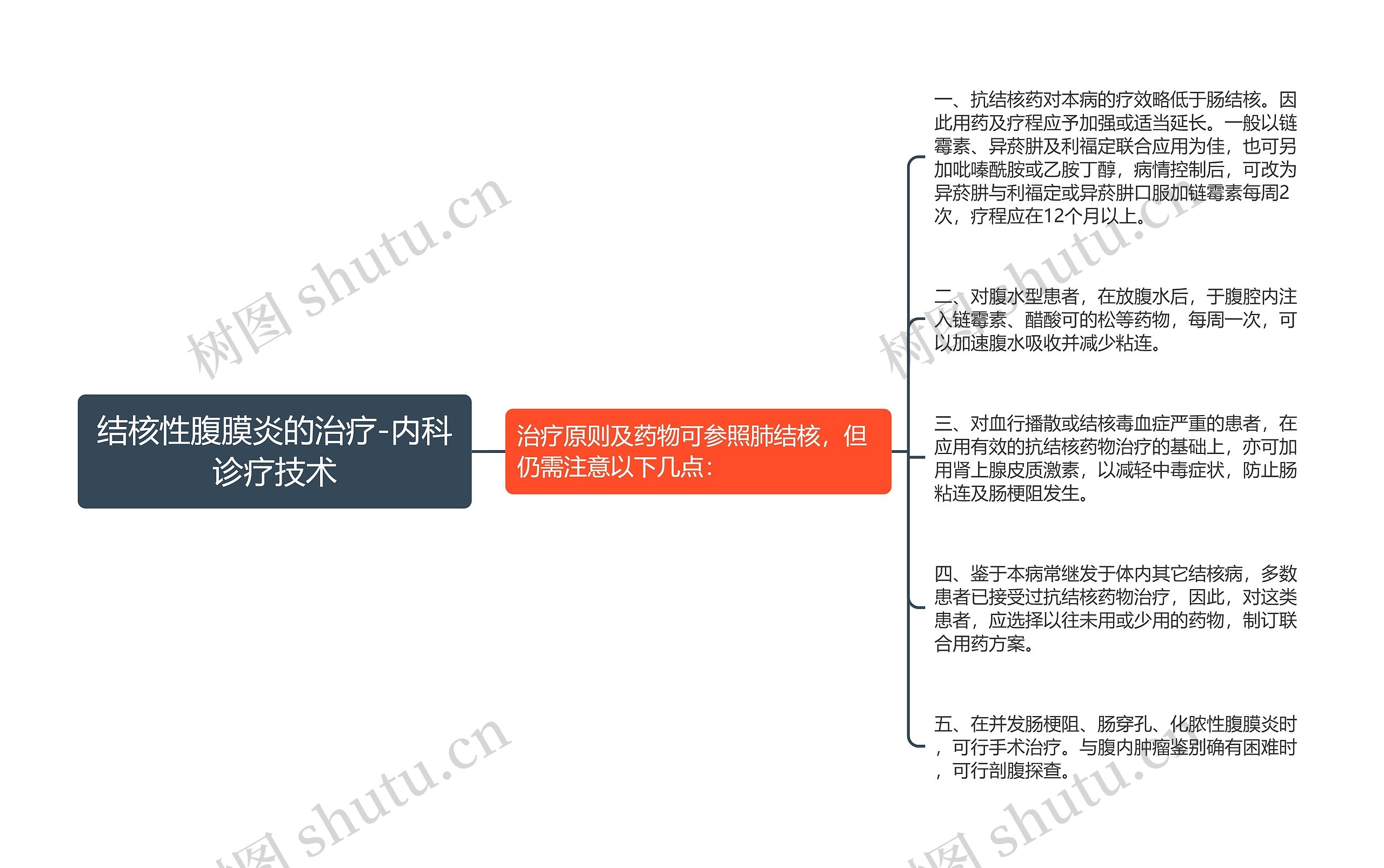 结核性腹膜炎的治疗-内科诊疗技术