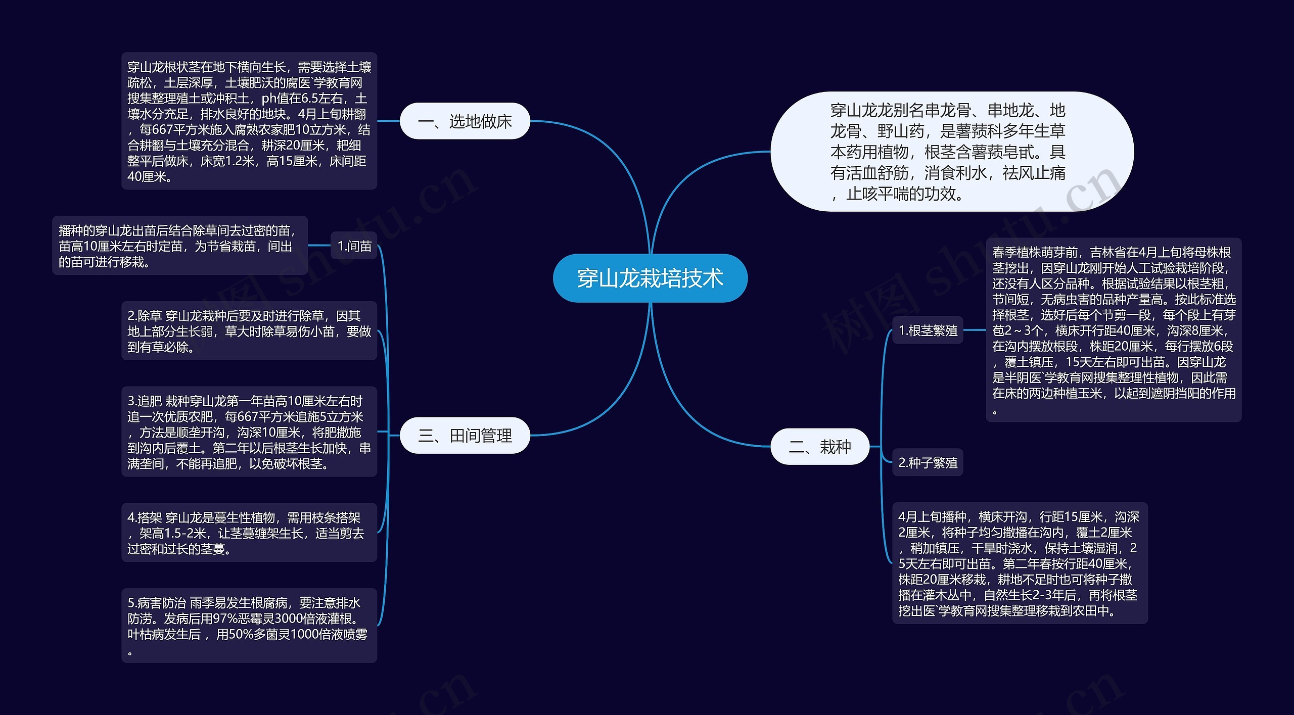 穿山龙栽培技术