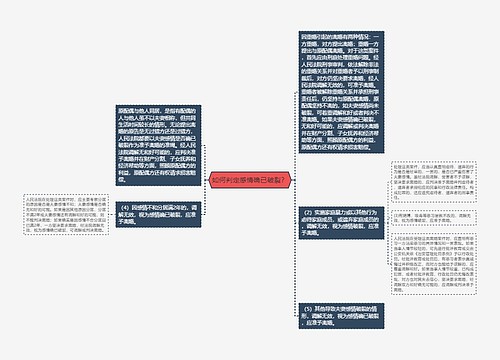 如何判定感情确已破裂？