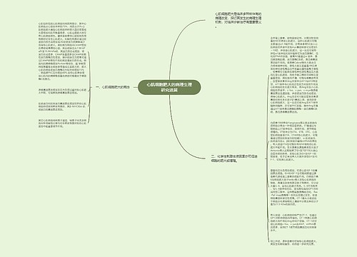 心肌细胞肥大的病理生理研究进展