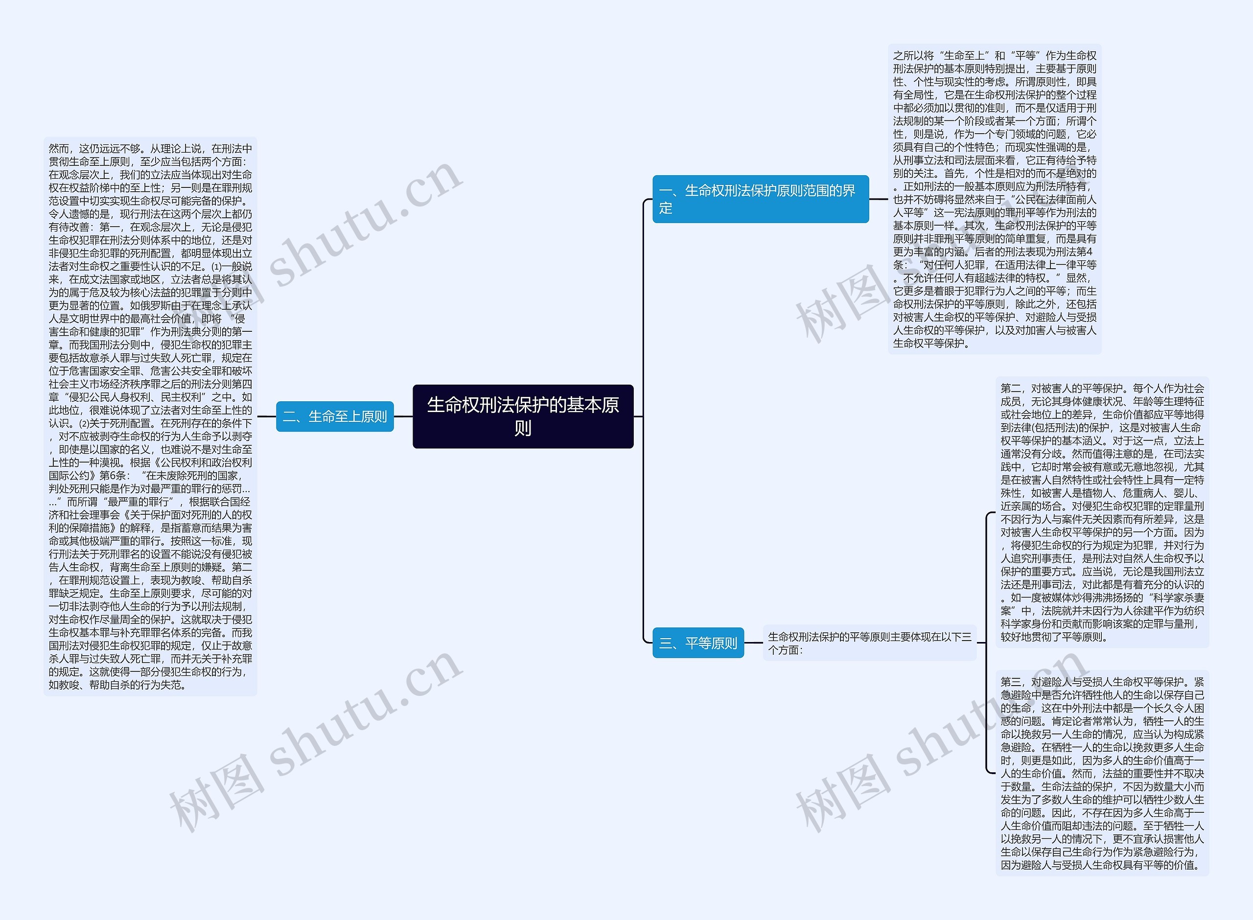 生命权刑法保护的基本原则
