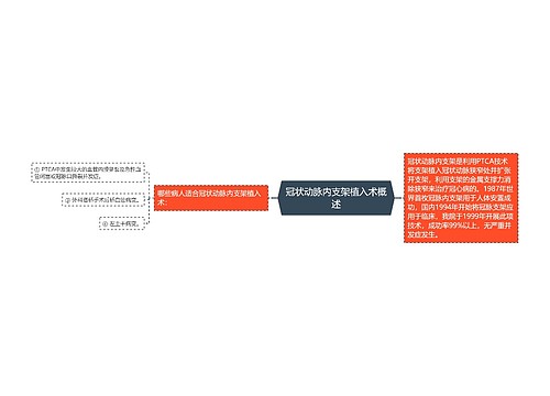 冠状动脉内支架植入术概述