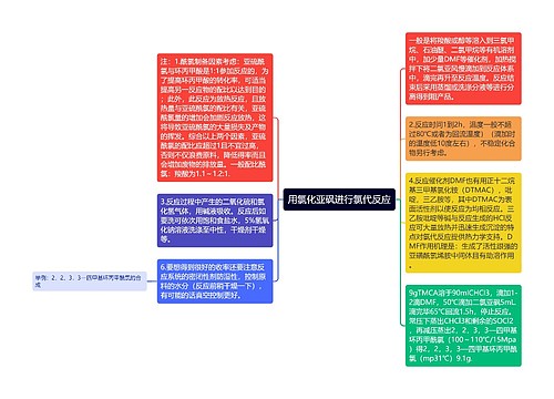 用氯化亚砜进行氯代反应