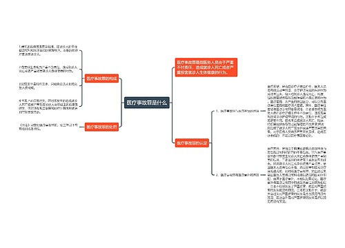 医疗事故罪是什么