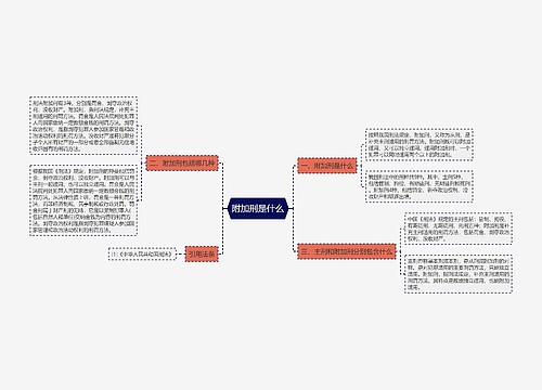附加刑是什么