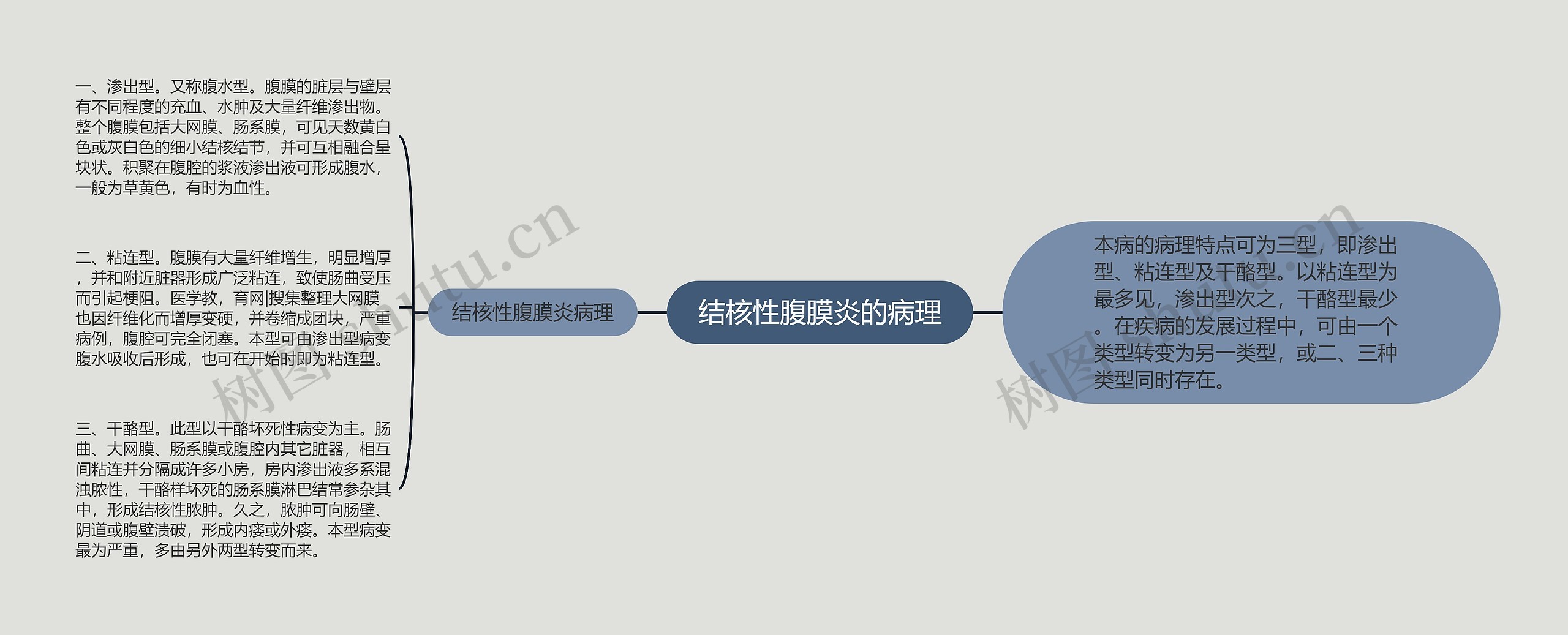 结核性腹膜炎的病理 结核性腹膜炎的病理