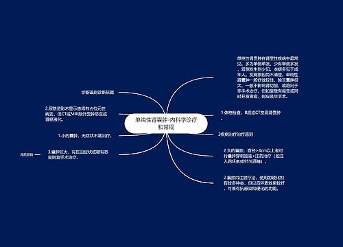 单纯性肾囊肿-内科学诊疗和常规