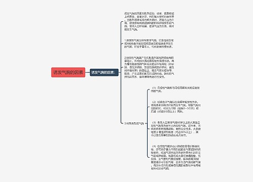 诱发气胸的因素