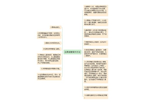 经鼻插管操作方法
