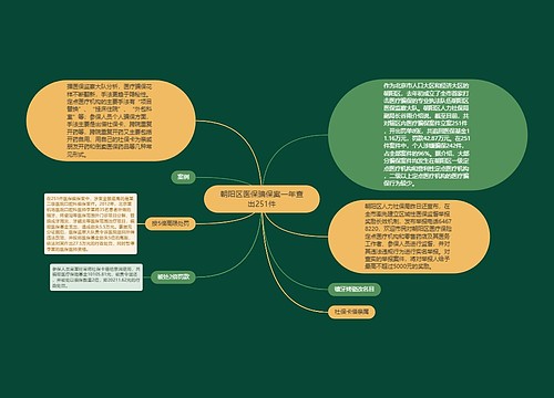 朝阳区医保骗保案一年查出251件