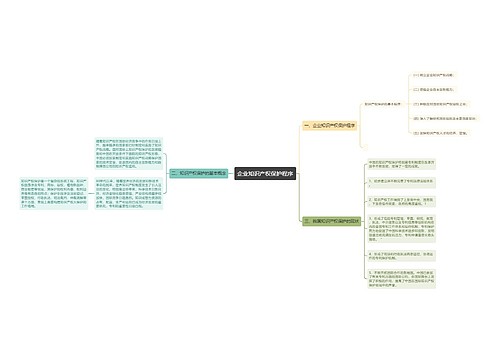 企业知识产权保护程序