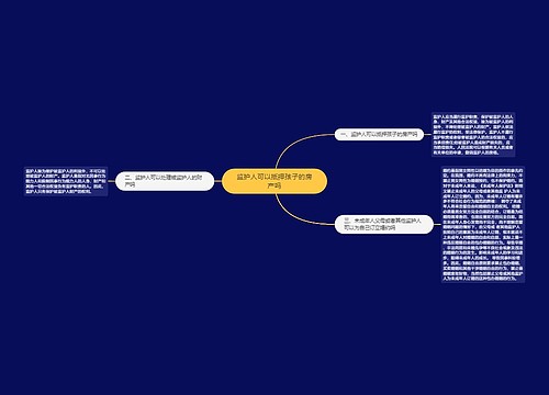 监护人可以抵押孩子的房产吗