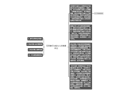 无民事行为能力人的离婚诉讼