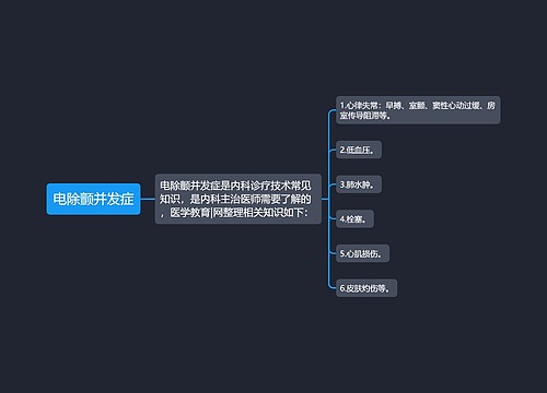 电除颤并发症