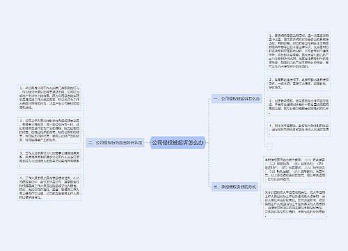 公司侵权被起诉怎么办