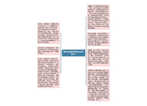 隐私权遭遇知情权该如何解决?
