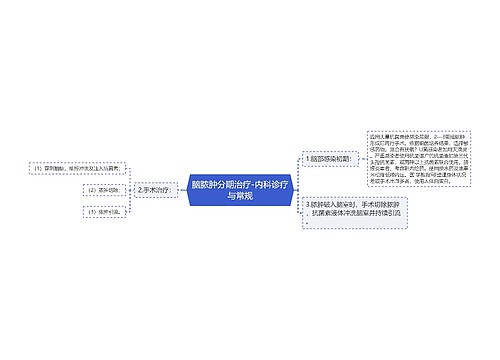 脑脓肿分期治疗-内科诊疗与常规