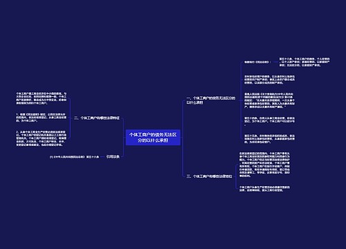 个体工商户的债务无法区分的以什么承担