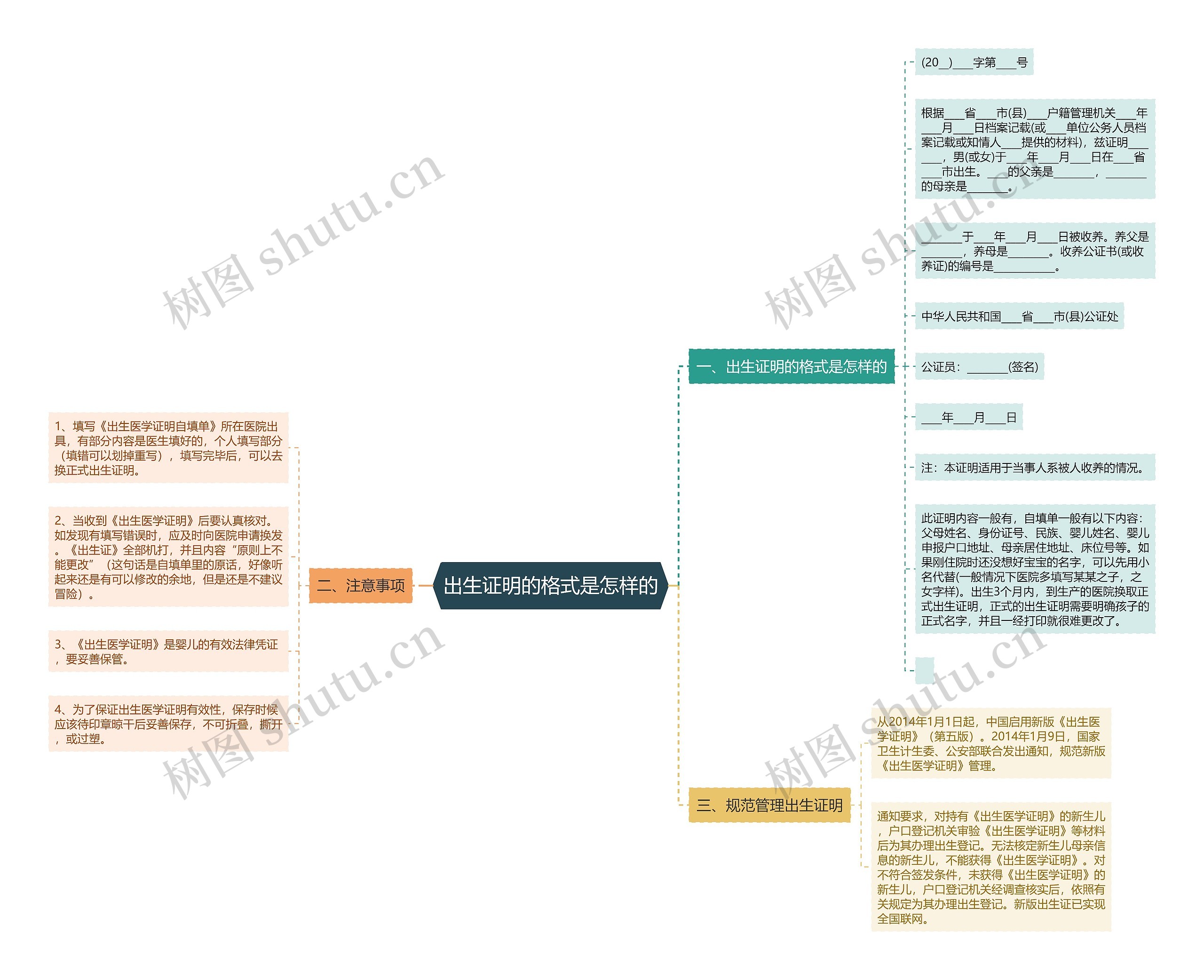 出生证明的格式是怎样的 出生证明的格式是怎样的