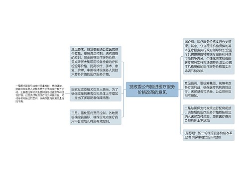 发改委公布推进医疗服务价格改革的意见