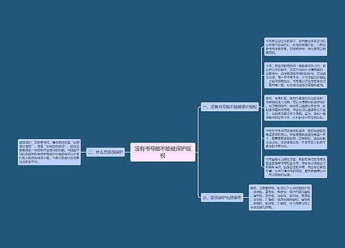 没有书号能不能被保护版权