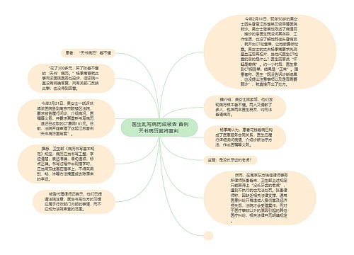  医生乱写病历成被告 首例天书病历案将宣判 