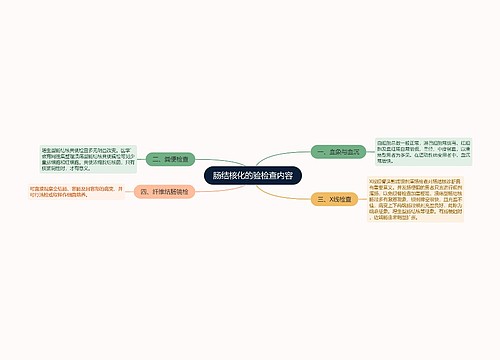 肠结核化的验检查内容