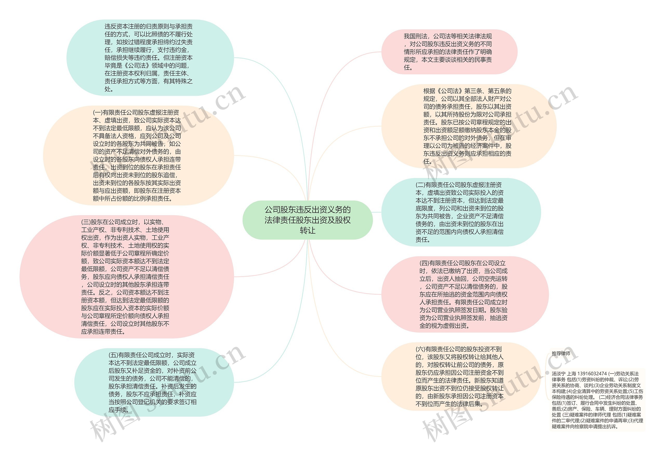 公司股东违反出资义务的法律责任股东出资及股权转让