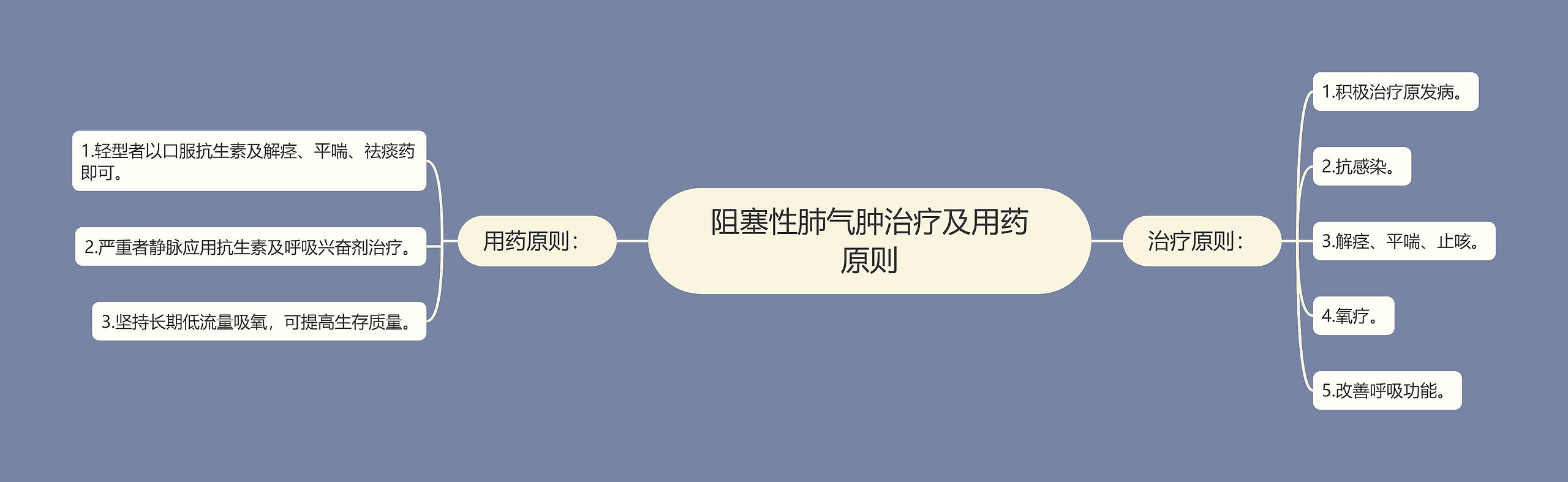 阻塞性肺气肿治疗及用药原则 阻塞性肺气肿治疗及用药原则